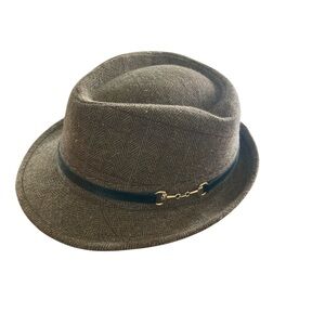 Scala Pronto Men's Polyester Blend Fedora 7 5/8